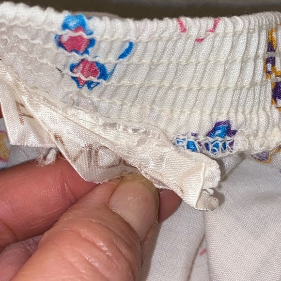 Vintage 80s Rumours California sunglass multicolor print midi skirt - Picture 6 of 10